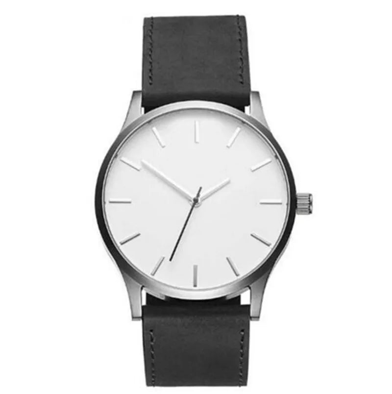 Men’s Quartz Watch – Leather Band, Fashionable Casual Design, Perfect for Sports & Everyday Style